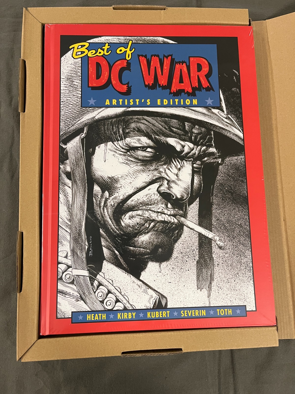 Best of DC War Artist's Edition : Kirby : Kubert : Toth : Brand New Condition
