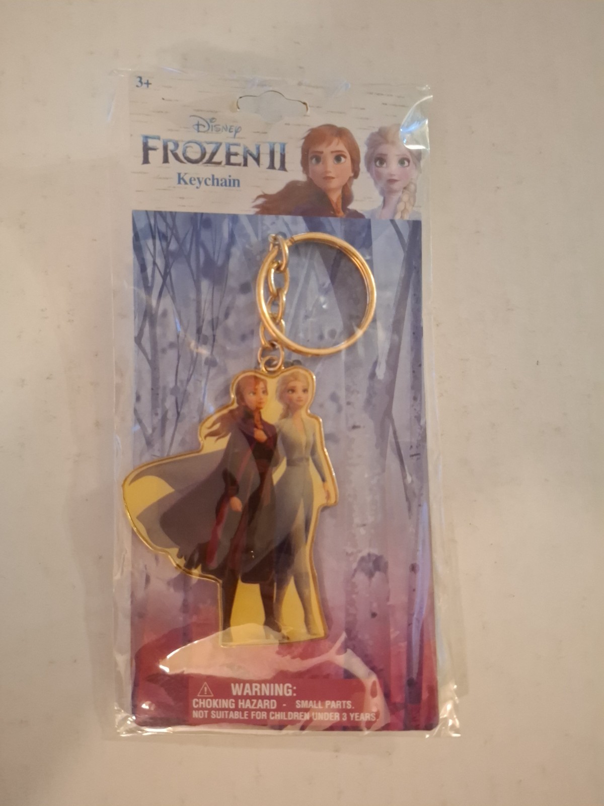 F2G- Disney Frozen 2 Key chain - Elsa and Anna Metal Key ring