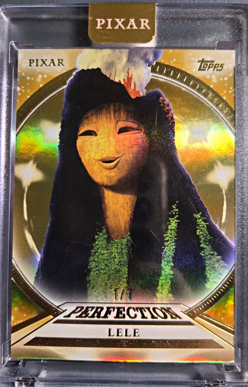 Topps 2025 Topps Chrome Disney 100 Pixar Lava Perfection PP-66 Lele Insert 1/1