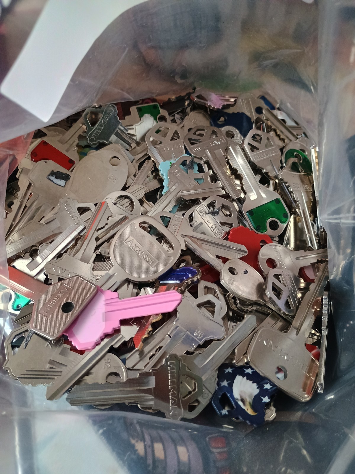 5 lb Lot of Misc Hillman MisCut Keys House Business Car Designer 400+ Assortment