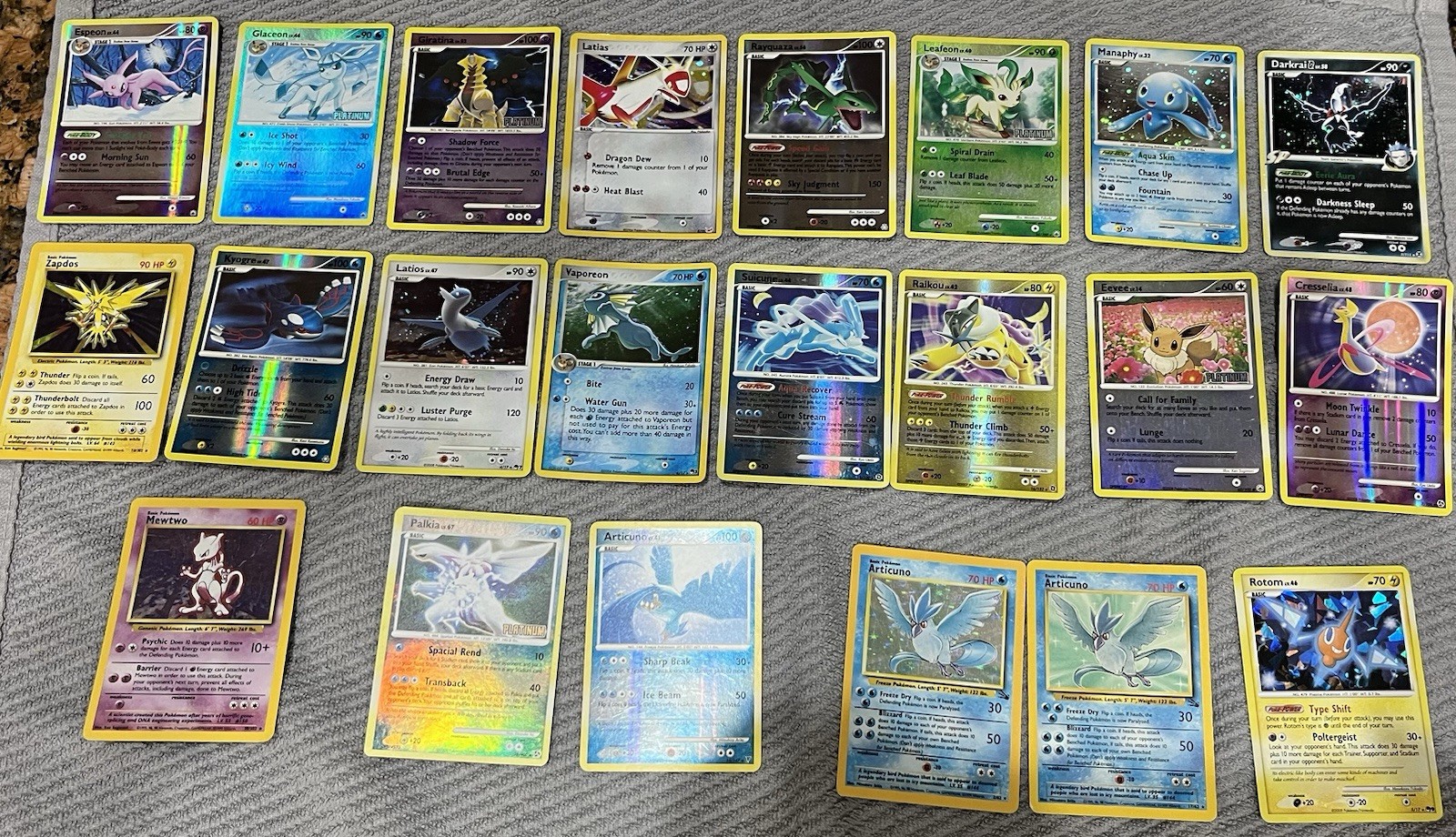 Vintage Holo Pokemon Cards Mix Lot