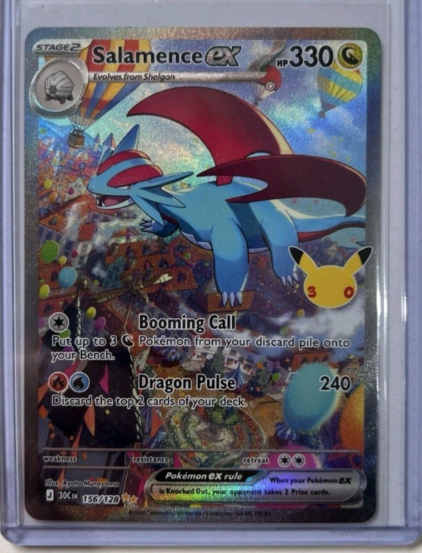 Salamence EX 156/128 30th Anniversary SIR Salamence EX 156/128 30th Anniversary SIR
