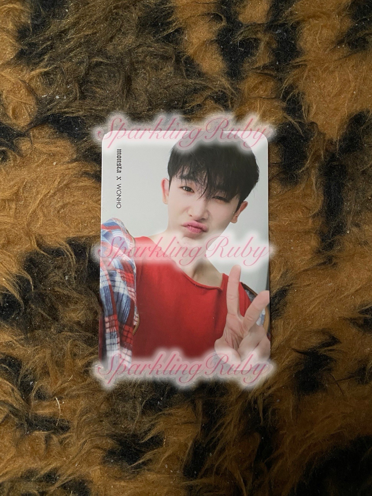 Monsta X Wonho The Code Album Photocard