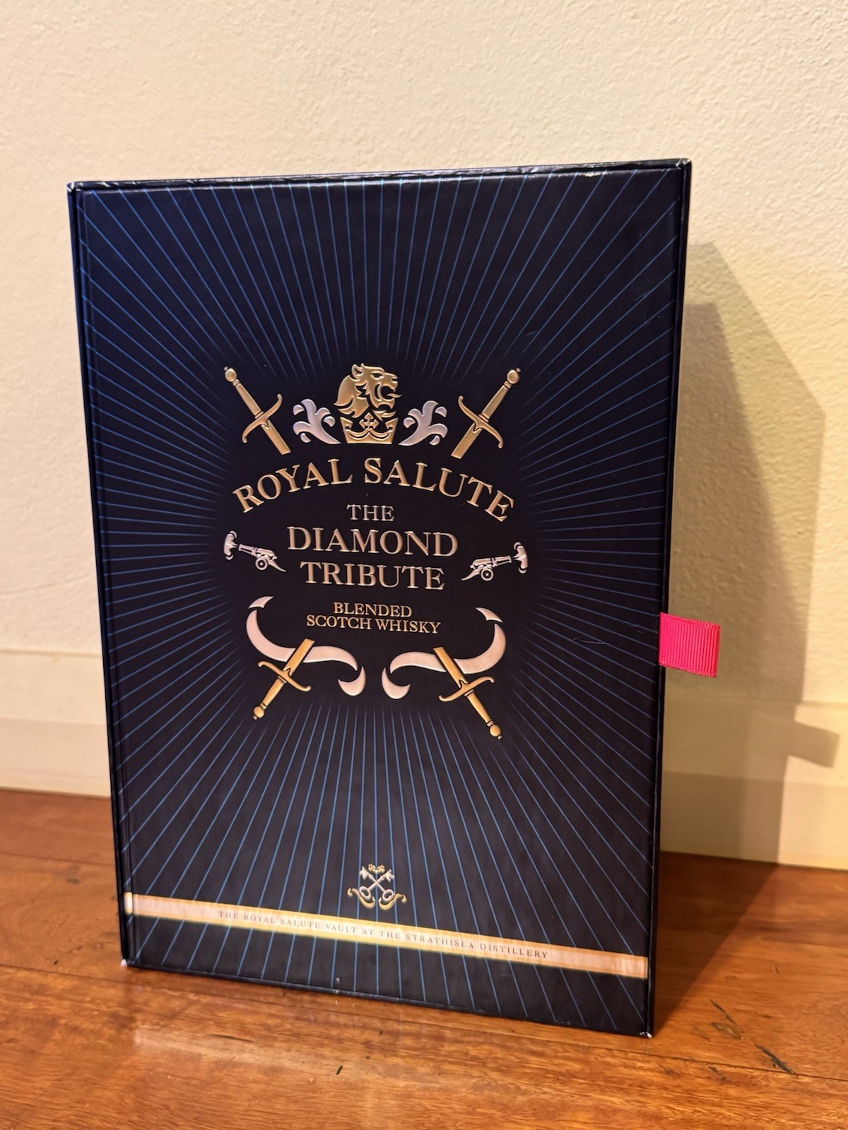 Royal Salute 21 Diamond Tribute Empty Presentation Box Case 700ml Rare