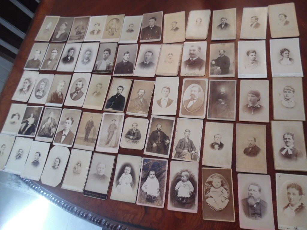 vintage 60 cdv photos lot Civil Ware era and later no soldiers