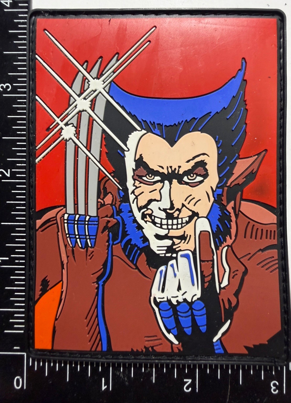 Wolverine pvc patch Wolverine pvc patch