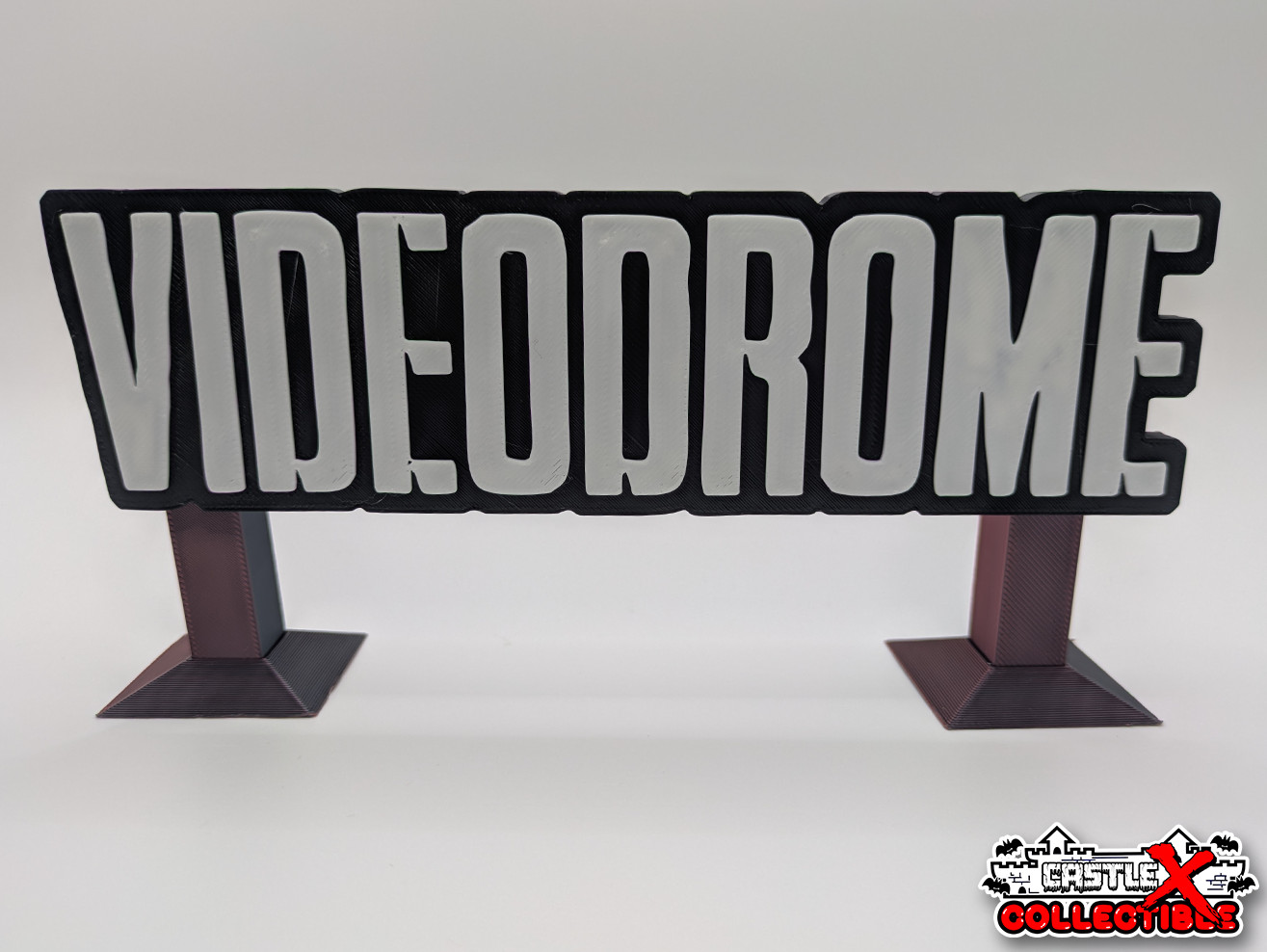 VIDEODROME 3D Printed Wall Art (Retro HORROR ACTION Vintage VHS DVD MOVIE)