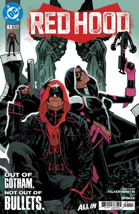 RED HOOD #1 (JEFF SPOKES MAIN COVER)(CANCELED SERIES)(2025) COMIC BOOK ~ DC