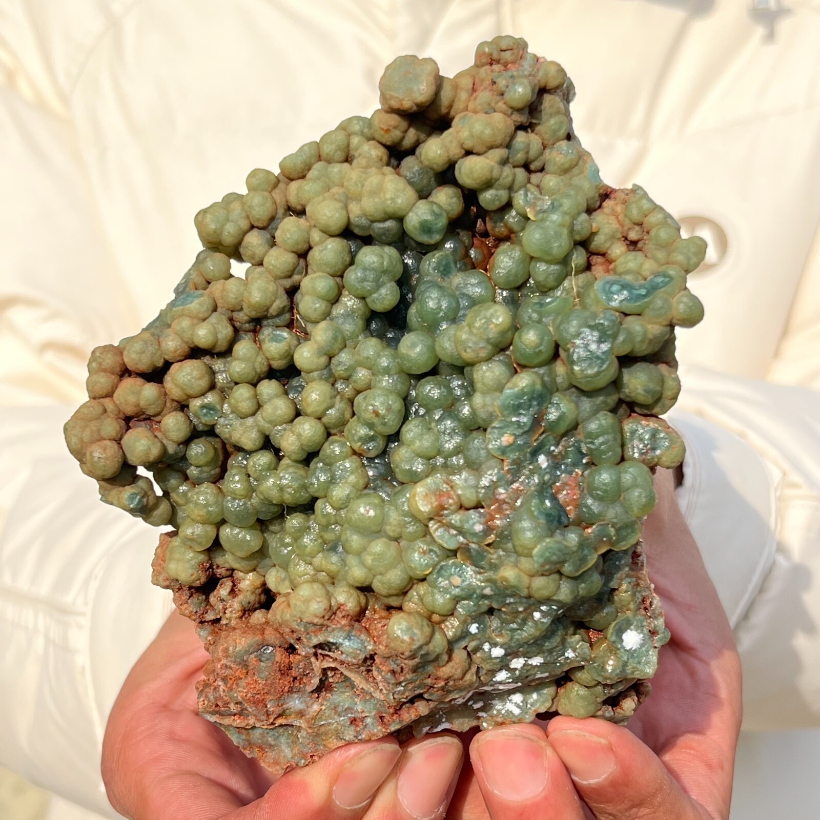 539g Natural Raw Ocean Jasper & Grape Agate Rough Crystal Mineral Specimen