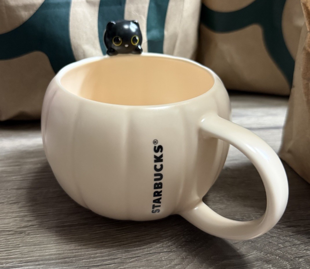 Starbucks Authentic Halloween Mug Black Cat 2026 Limited Edition New