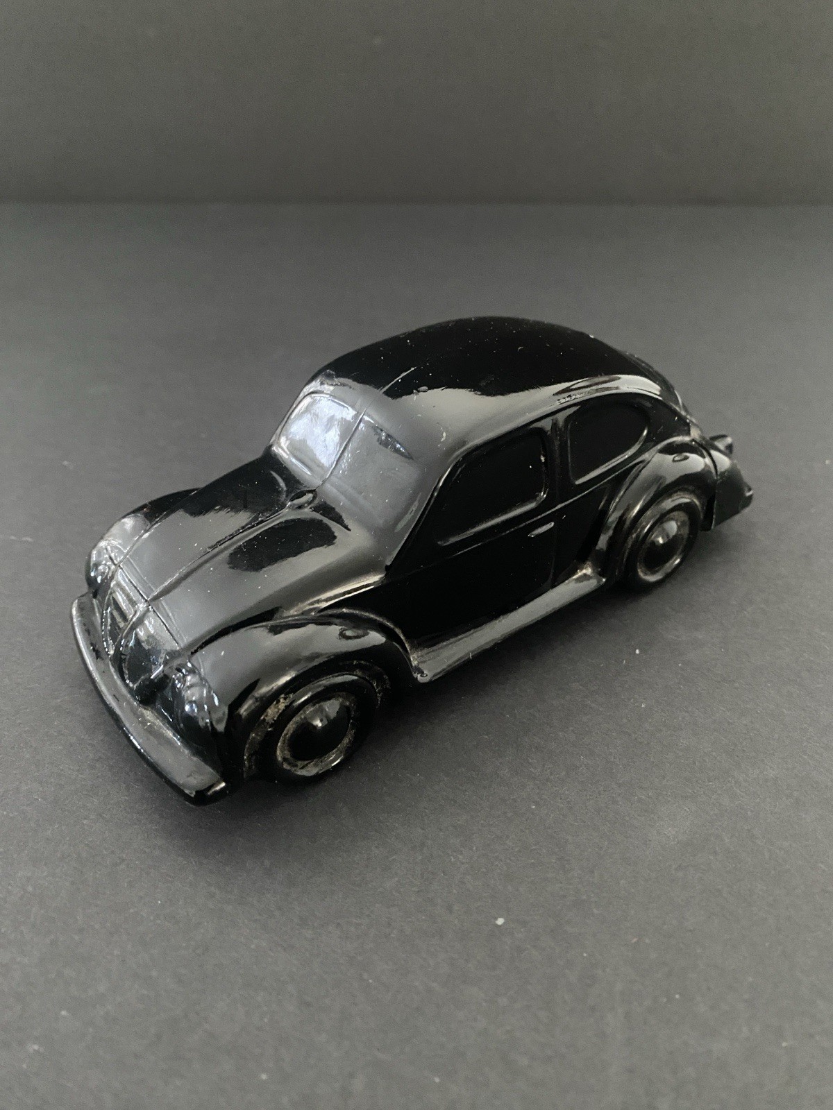 Vintage 70s Avon Volkswagen Beetle Cologne Decanter: Wild Country After Shave