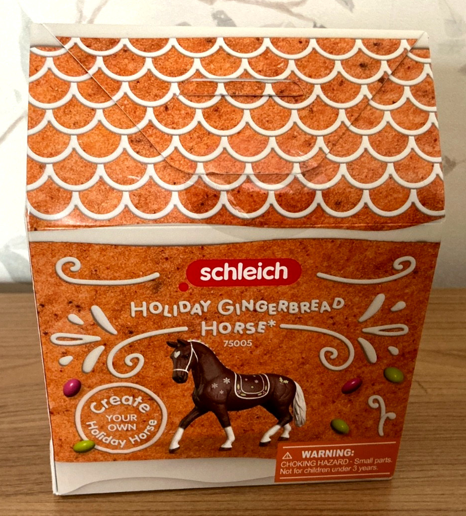 Schleich Black Label -Holiday Gingerbread Horse Set  Exclusive Edition New Boxed