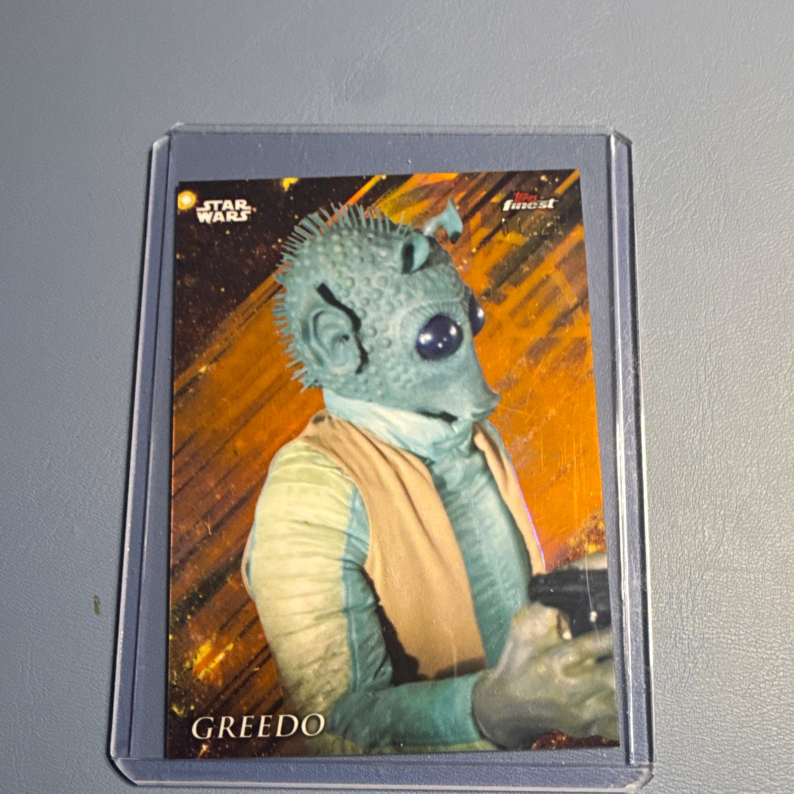 Topps 1999 Topps Finest Star Wars Greedo #44 Parallel/Variety Trading Card /25