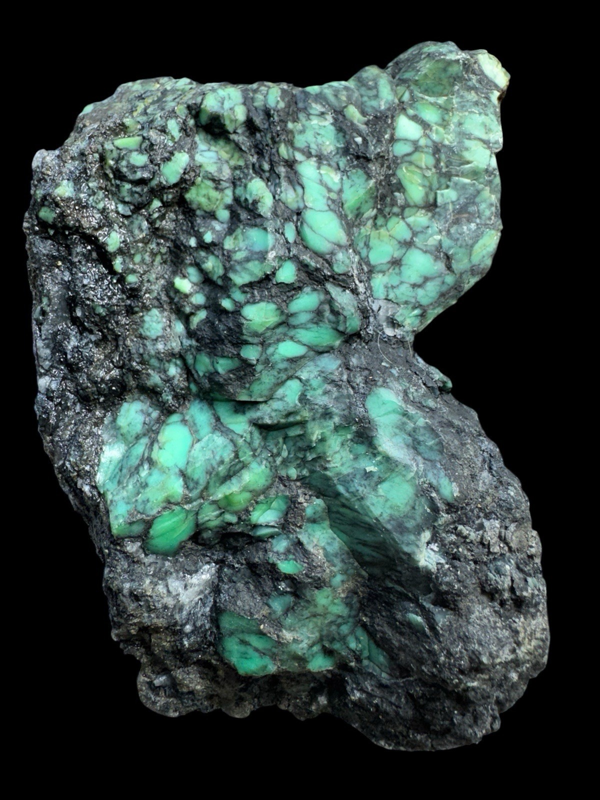 Natural Emerald Rose Variscite Solid Good Quality Green with Black matrix Natural Emerald Rose Variscite Solid Good Quality Green with Black matrix