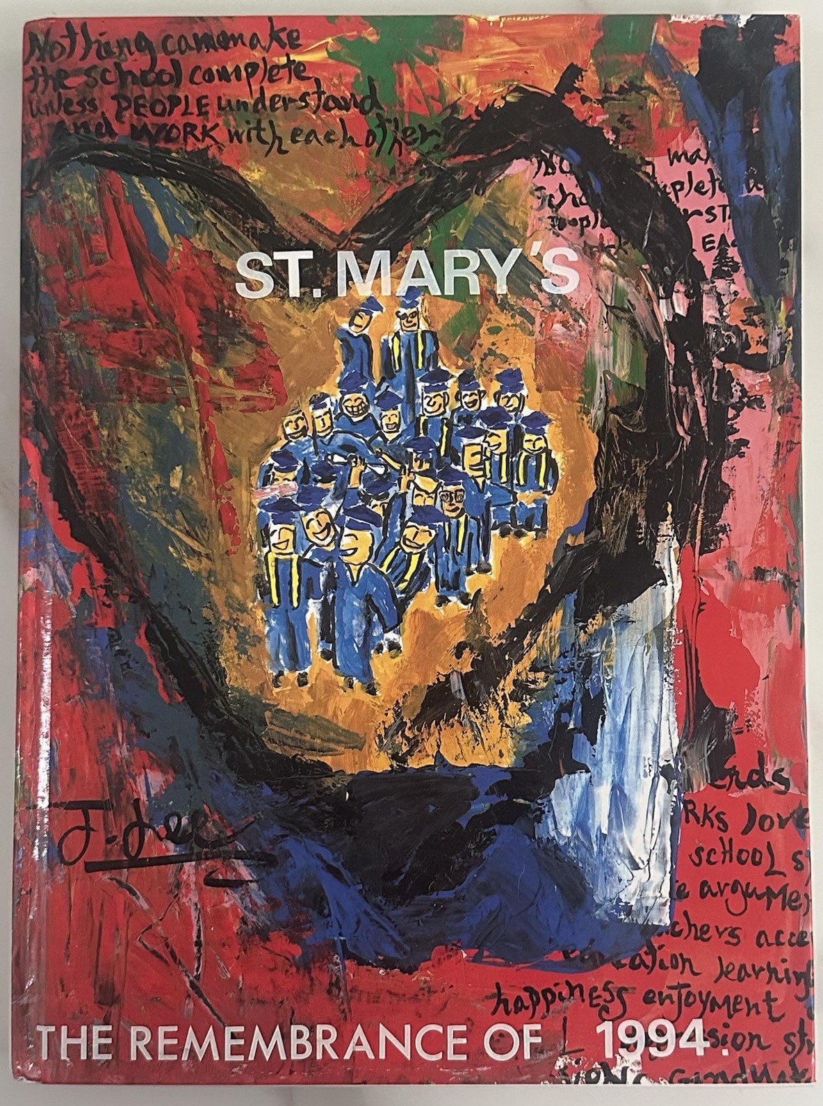 1994 St. Mary's International School Tokyo Japan (K-12) Remembrance Yearbook