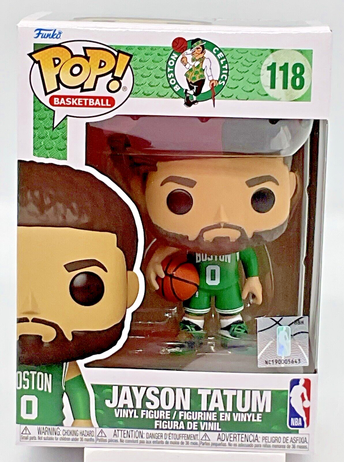 Jayson Tatum Pop #118 Boston Celtics Funko Basketball NBA 2021