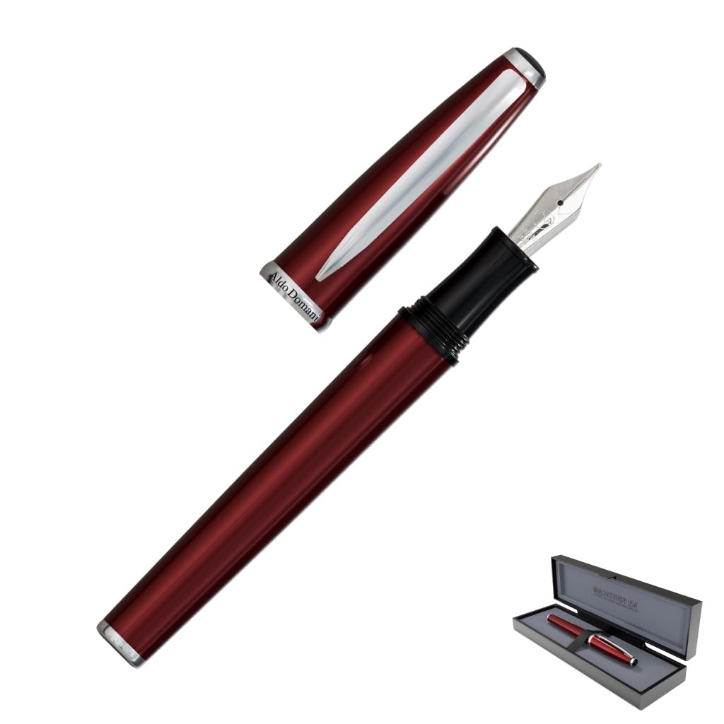 Monteverde Usa Aldo Domani Fountain Pen Red - - Pen - -