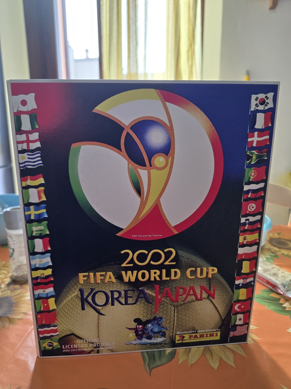 PANINI KOREA JAPAN 2002 BLANK ALBUM + COMPLETE SET NEW