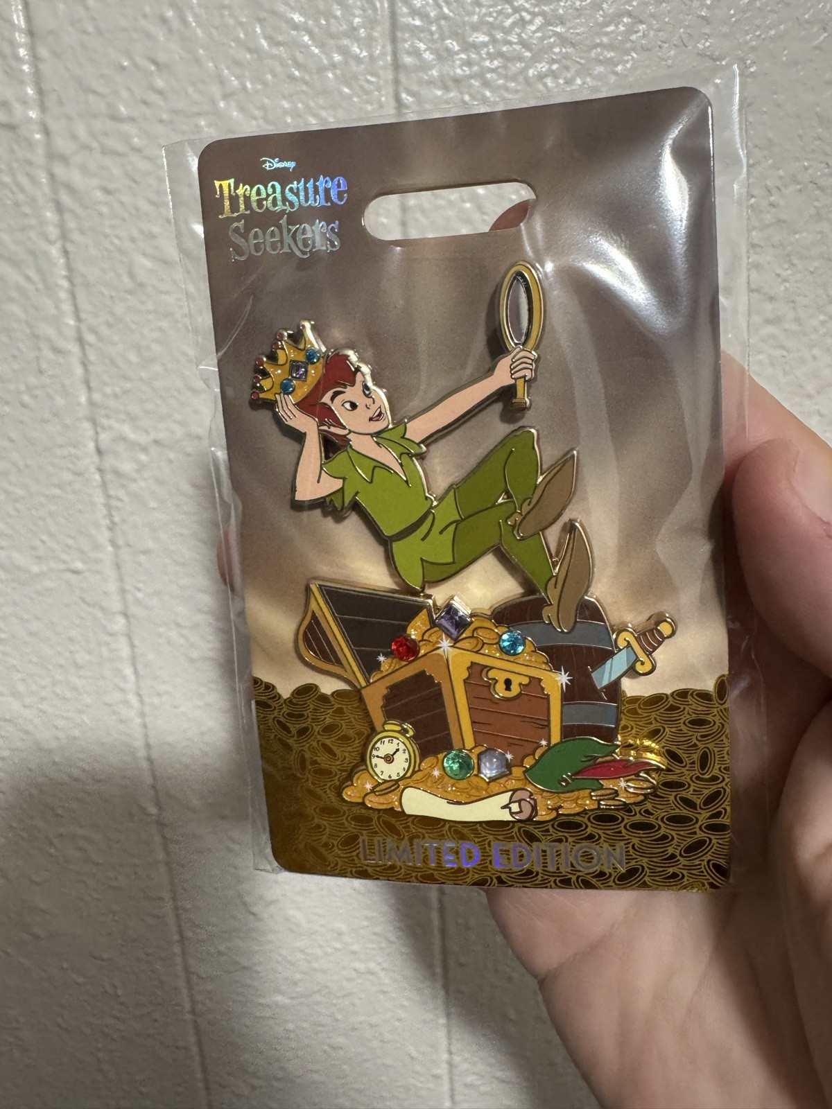 NEW D23 Expo 2026 WDI Treasure Seekers Peter Pan LE 400 Disney Pin