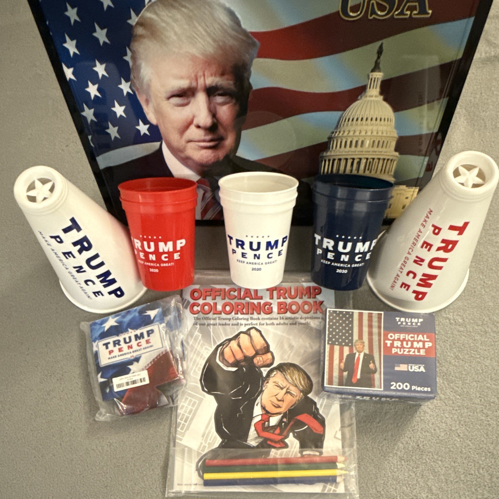 Rare President Donald Trump official ￼merchandise lot ￼