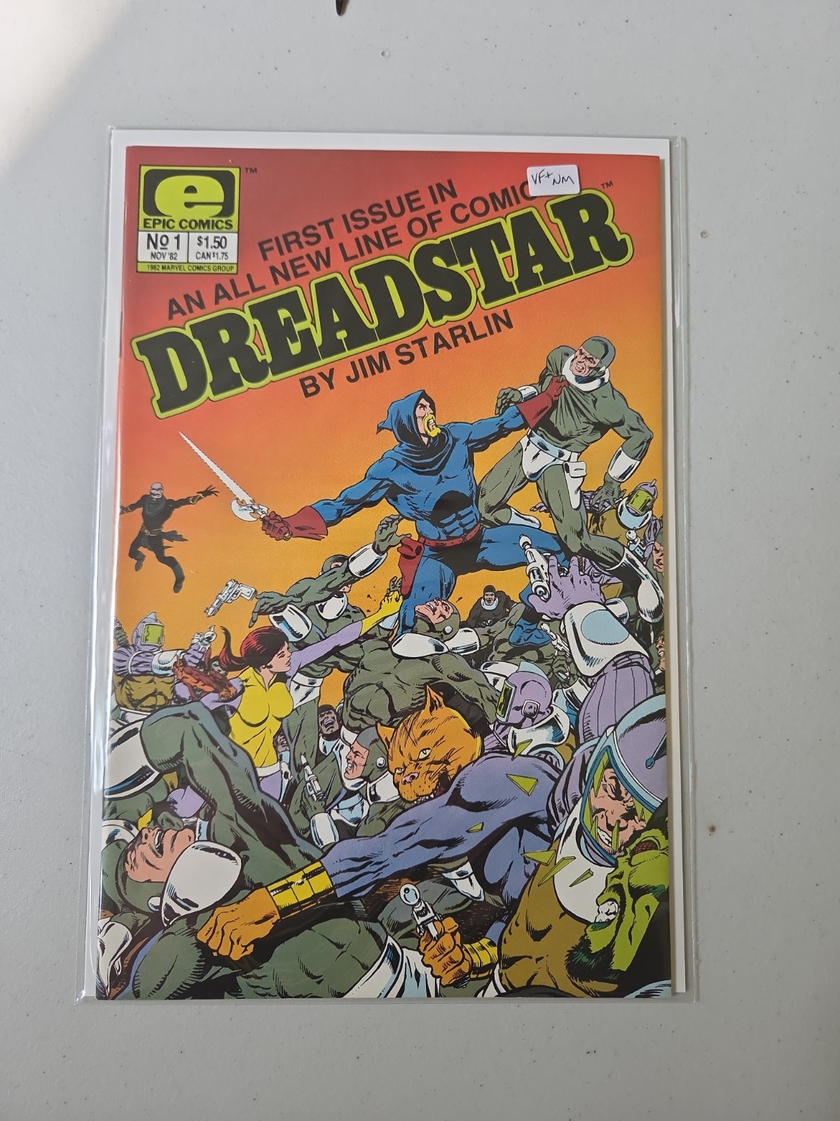 Dreadstar #1• KEY 1st Appearance Of Vanth Dreadstar (Epic 1982) Jim Starlin  