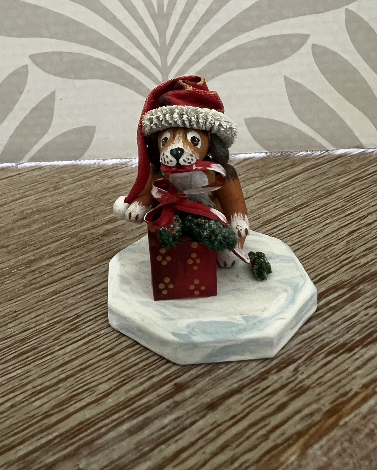 RARE Kathe Wohlfahrt Kindertraum Beagle Dog Figurine 2019 Limited Edition 21/100