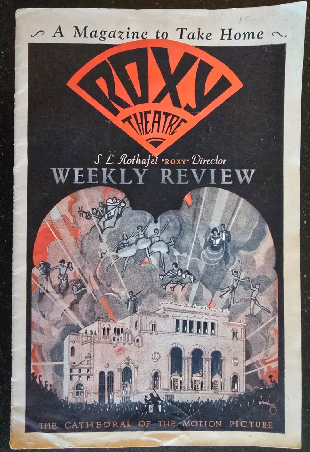 VTG New York City Roxy Theatre Entertainment Guide, Weekly Review May 26, 1928
