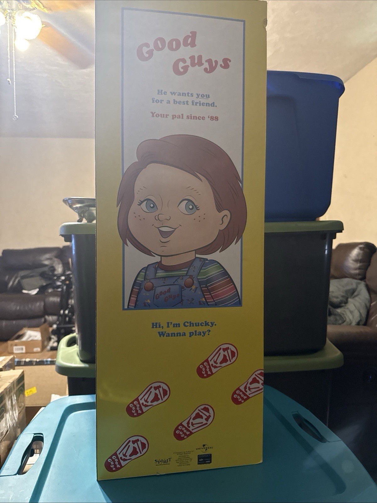 NEW Spirit Halloween Official 30 Life Size GOOD GUYS CHUCKY DOLL Childs Play