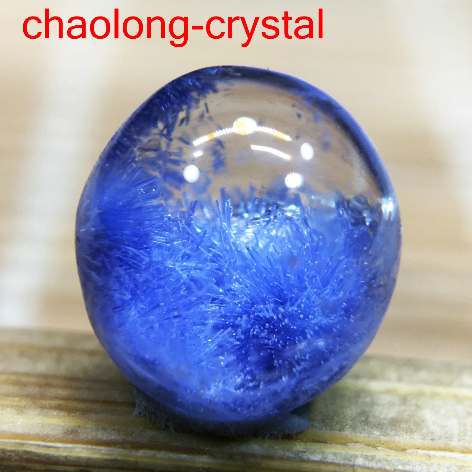 1.4Ct Very Rare NATURAL Beautiful Blue Dumortierite Quartz Crystal Pendant C525
