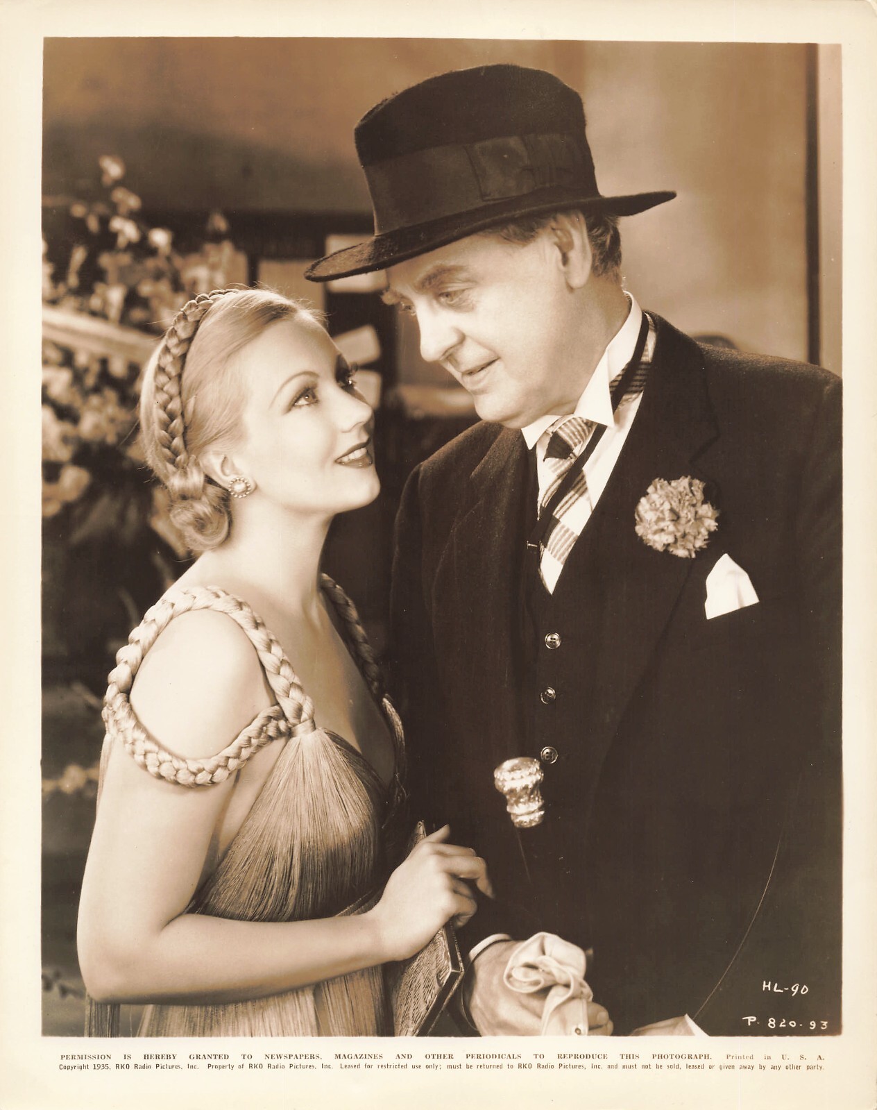 Ann Sothern 1935 Movie Photo Hooray for Love RKO Radio Pic Thurston Hall *P132b
