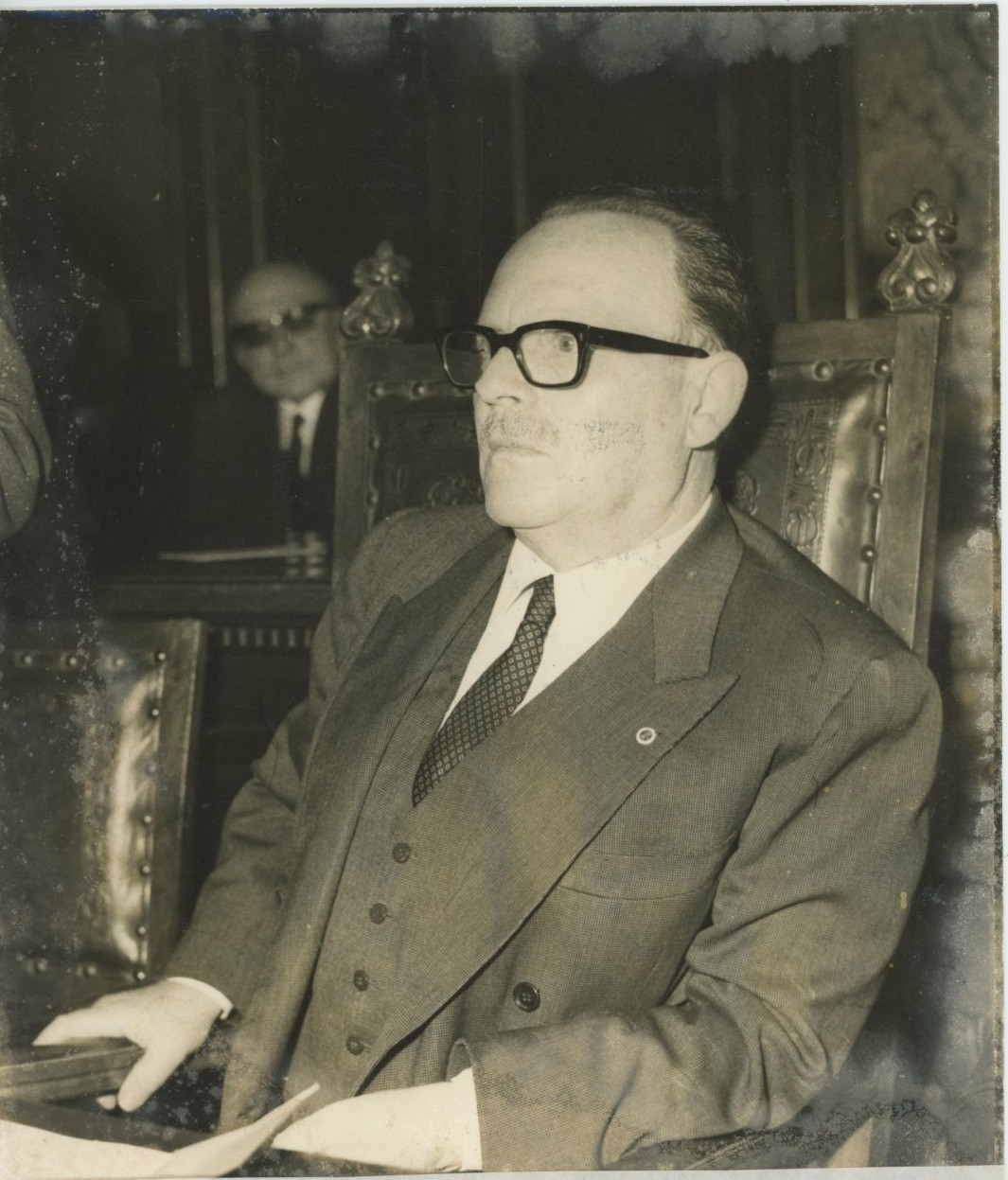 Italy, the Senator Alessi Vintage Silver Print 18x24 Circa 1968 