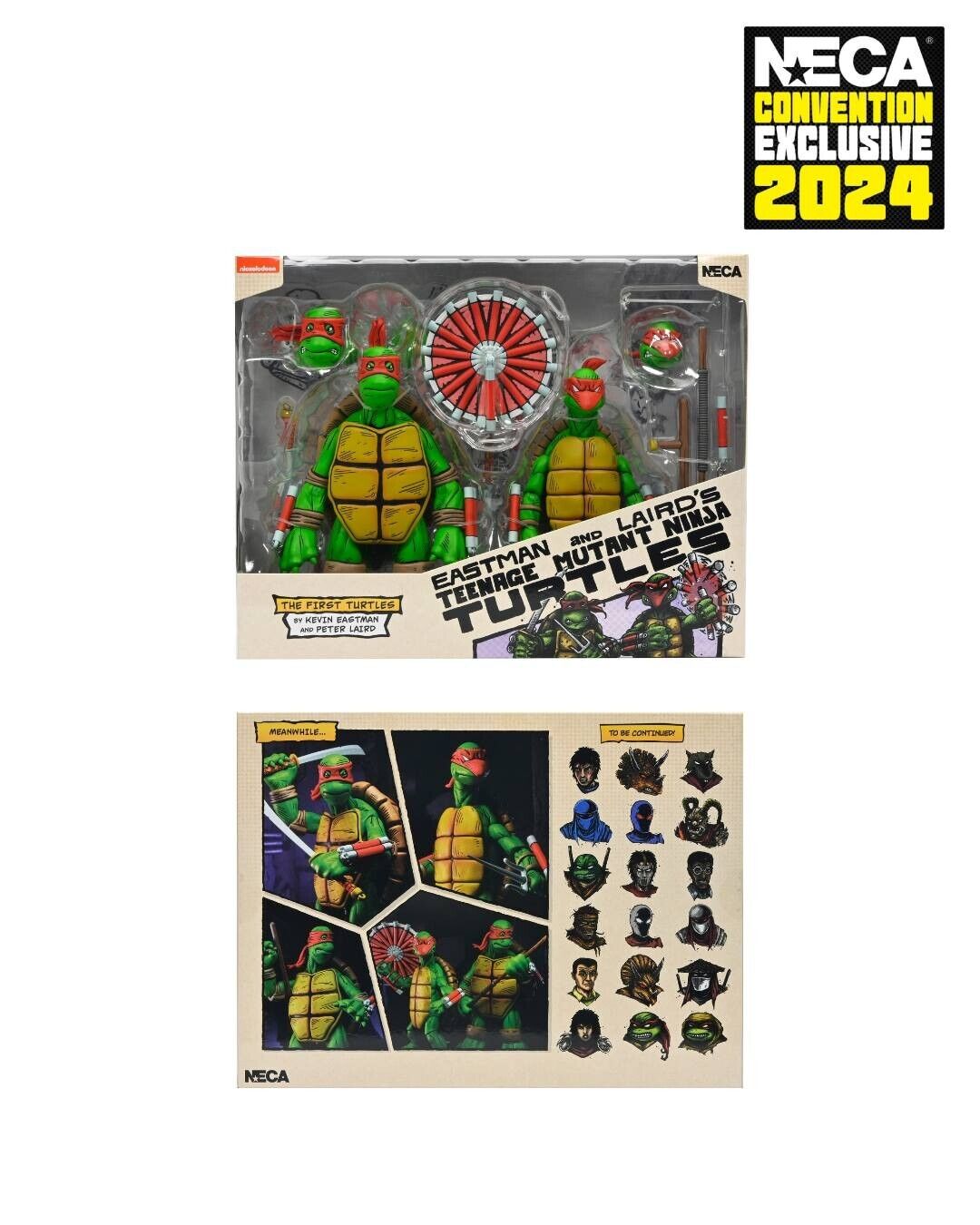NECA SDCC’24-Eastman & Lairds-Teenage Mutant Ninja Turtles Pre-order 