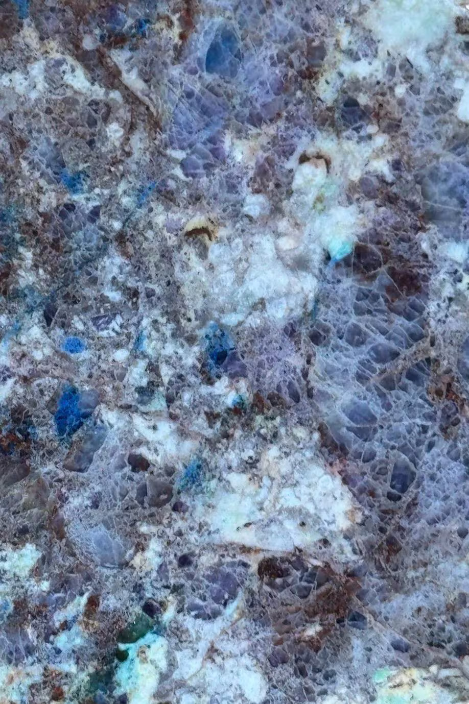 344G. RARE Kaleidoscope Prism Stone Slab