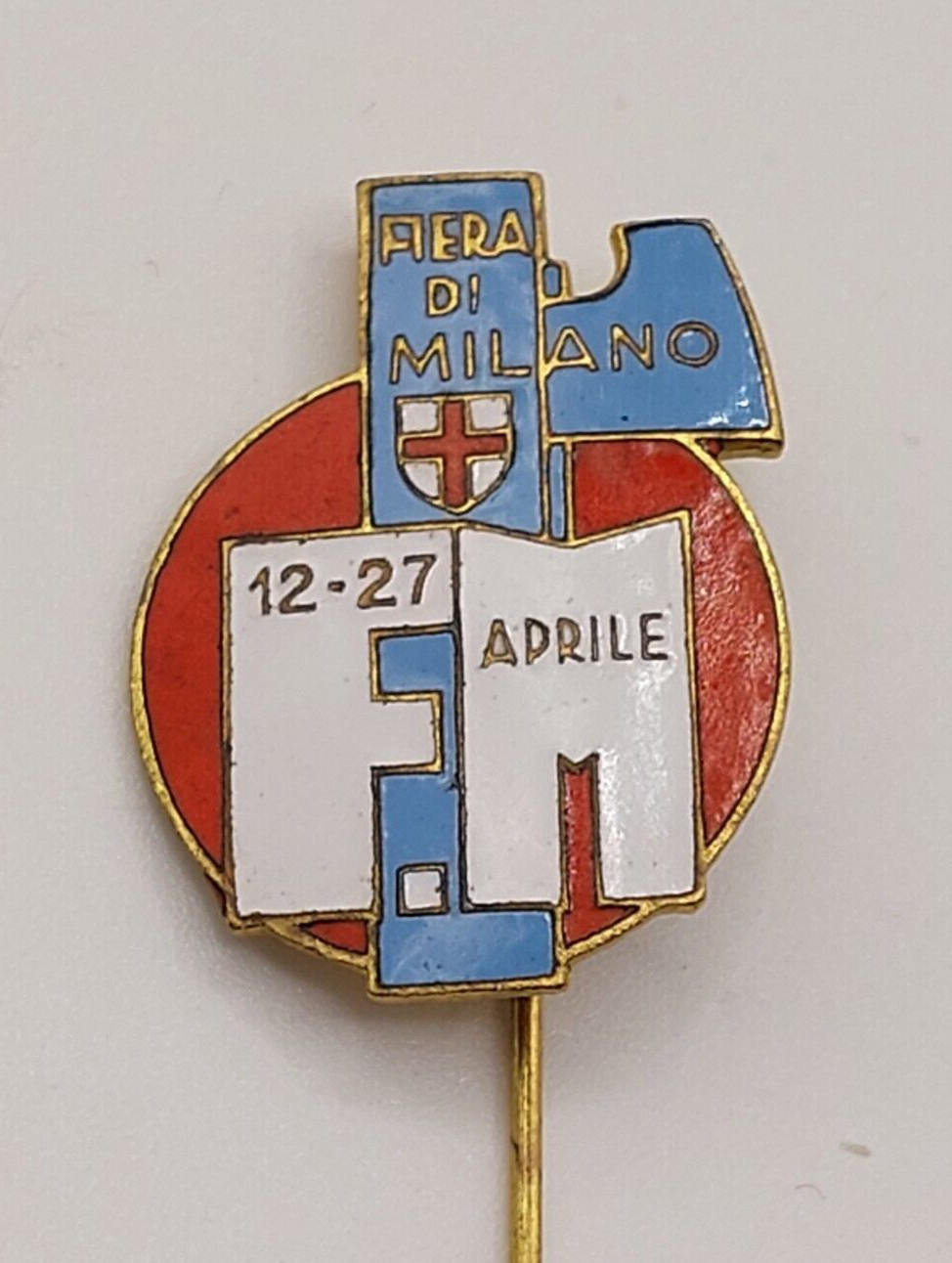 DISTINTIVO MILITARE FIERA DI MILANO  BADGE MEDAL WW2