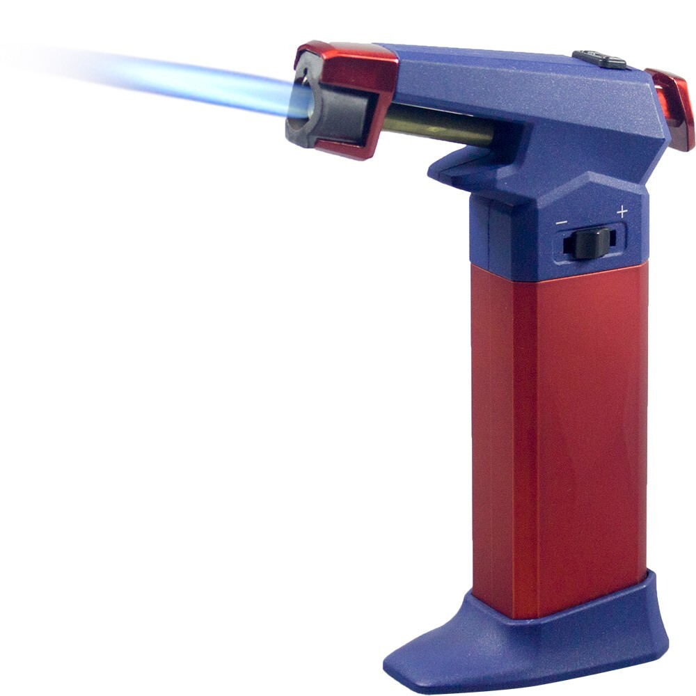 Big Jet Torch Table Lighter Butane Refillable 1300°C/2500°F w/ Ever Tech Box RBL Big Jet Torch Table Lighter Butane Refillable 1300°C/2500°F w/ Ever Tech Box RBL