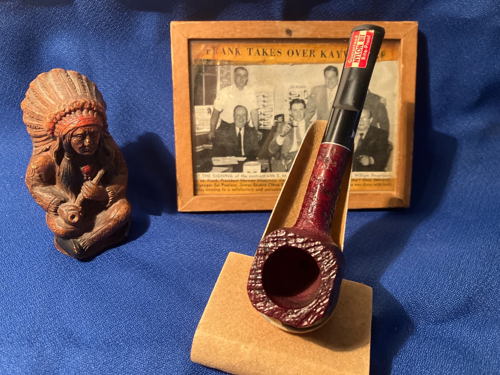 RARE VINTAGE NOS ESTATE Medico Ancient Bruyere #08 Tobacco Smoking Pipe
