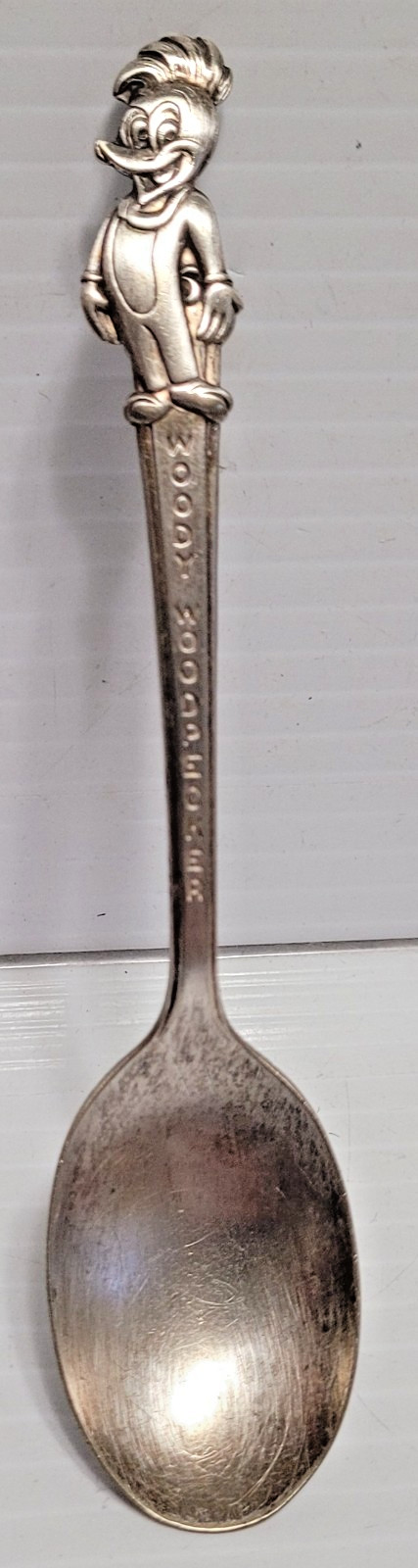 VINTAGE WOODY WOODPECKER SILVER PLATE SPOON ***FREE SHIP*** VINTAGE WOODY WOODPECKER SILVER PLATE SPOON ***FREE SHIP***