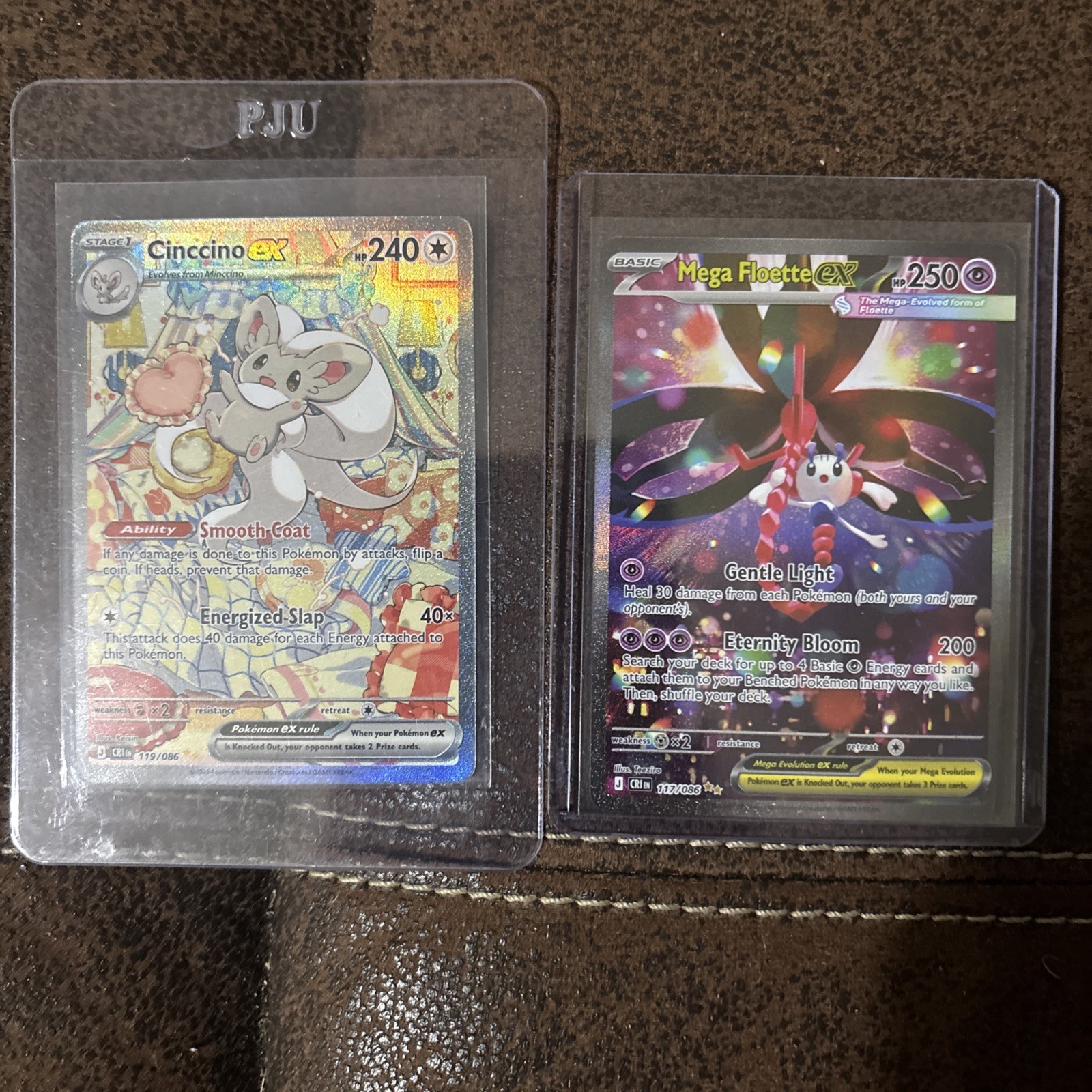 Chaos Rising Cinccino Ex 119 And Mega Colette Ex 117