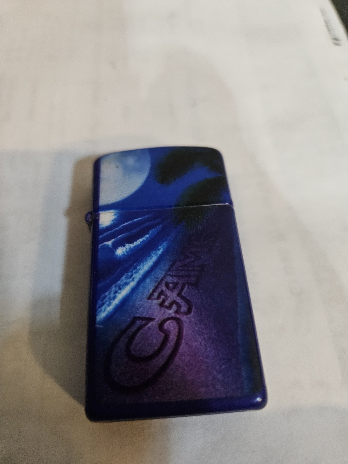Slimline Zippo Lighter