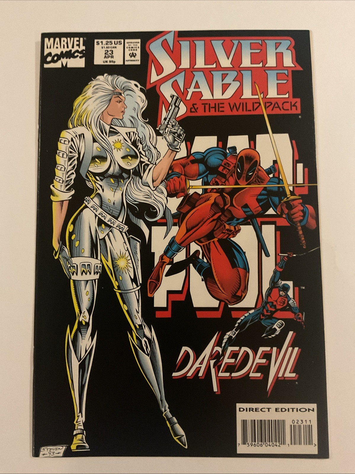 Silver Sable and the Wild Pack #23 (Marvel Comics April 1994) Silver Sable and the Wild Pack #23 (Marvel Comics April 1994)
