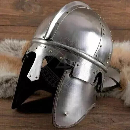 18 gauge Steel Medieval Infantry Late Roman Ridge Helmet Halloween gift item