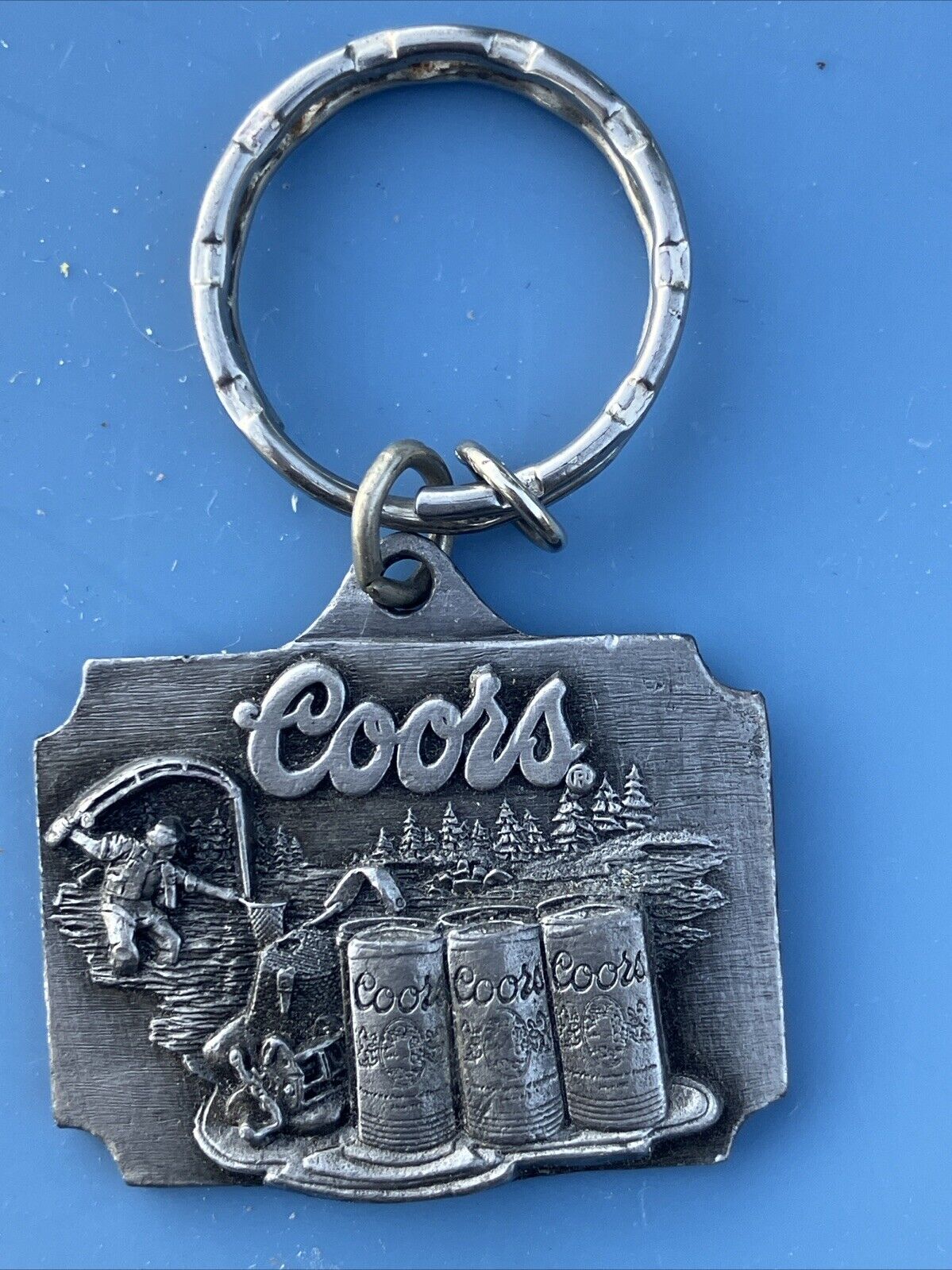 Vintage Coors Keychain; 1990 Siskiyou Buckle Co. 900301