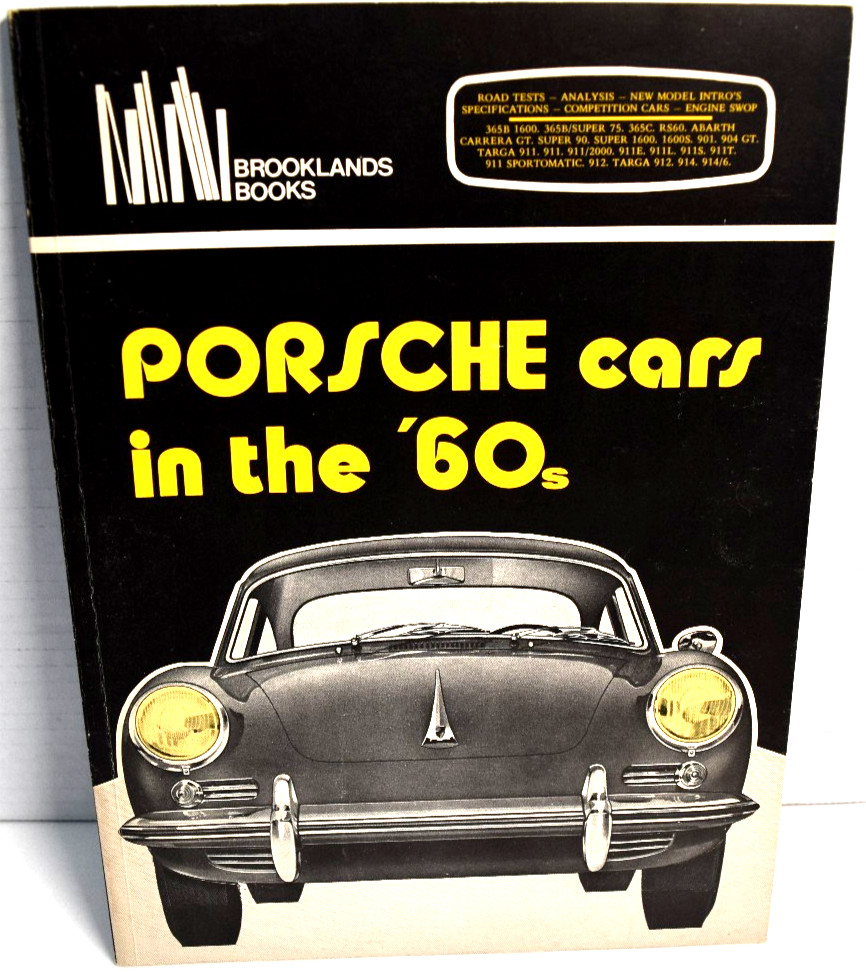 Porsche Cars in The 60\'s Brooklands Books Road Tests Analysis *VERY GOOD*