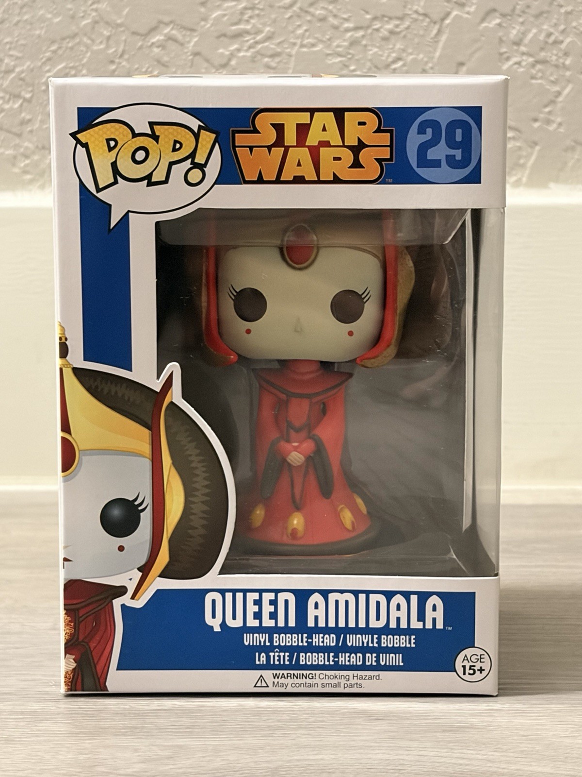 Funko Pop Star Wars 29 Queen Amidala Vaulted/ Retired NIB RARE HTF