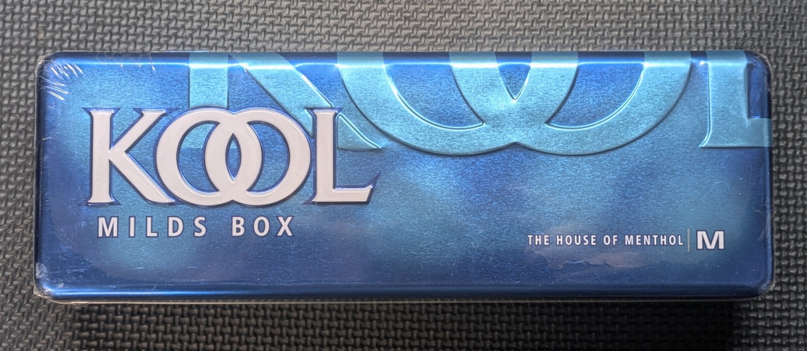 Kool “Menthol Milds Box” VTG Metal Tin New Sealed In Plastic (NO CIGS)