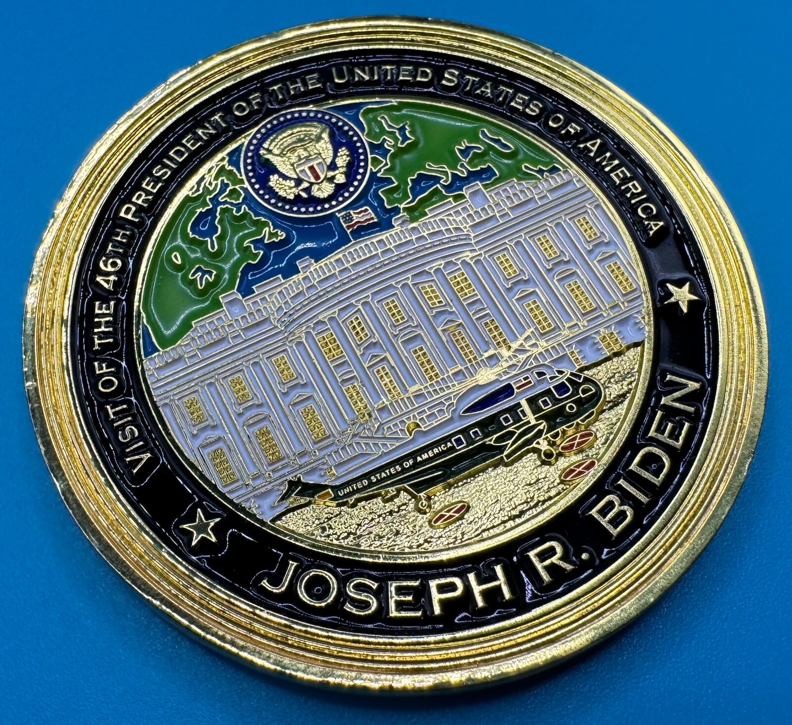 Visit of the President Joseph R. Biden POTUS Indonesia G20 Bali Challenge Coin