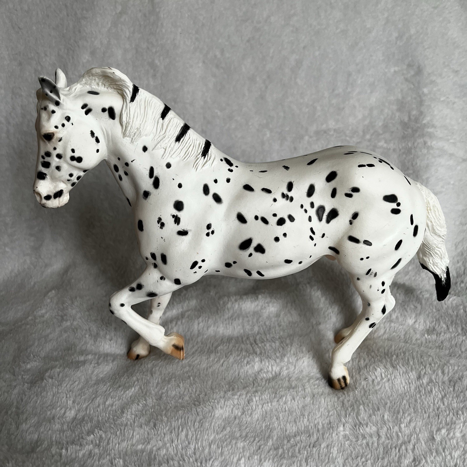 Breyer #750 “Hank” Ranch Horse Traditional Vintage  Model  Appaloosa Black White
