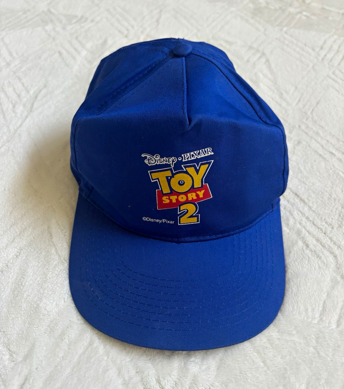 McDonald\'s Toy Story 2 Blue Promotional Snapback Cap Hat 1999 Original