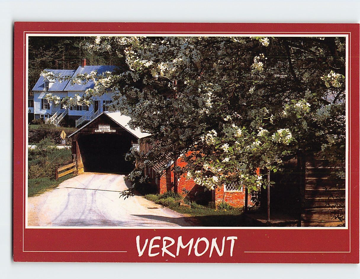 Mill Bridge Tunbridge Vermont USA F-300799