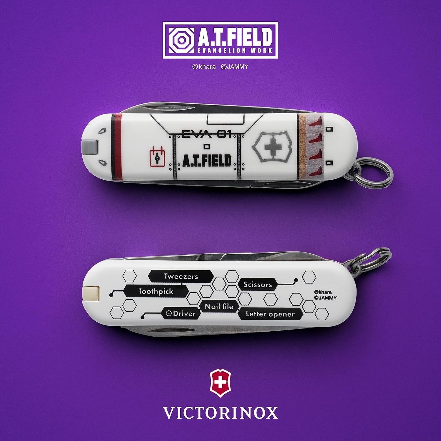 Evangelion Victorinox Classic SD/EVA-01 Entry Plug Ver. Anime Limited ATF-1603